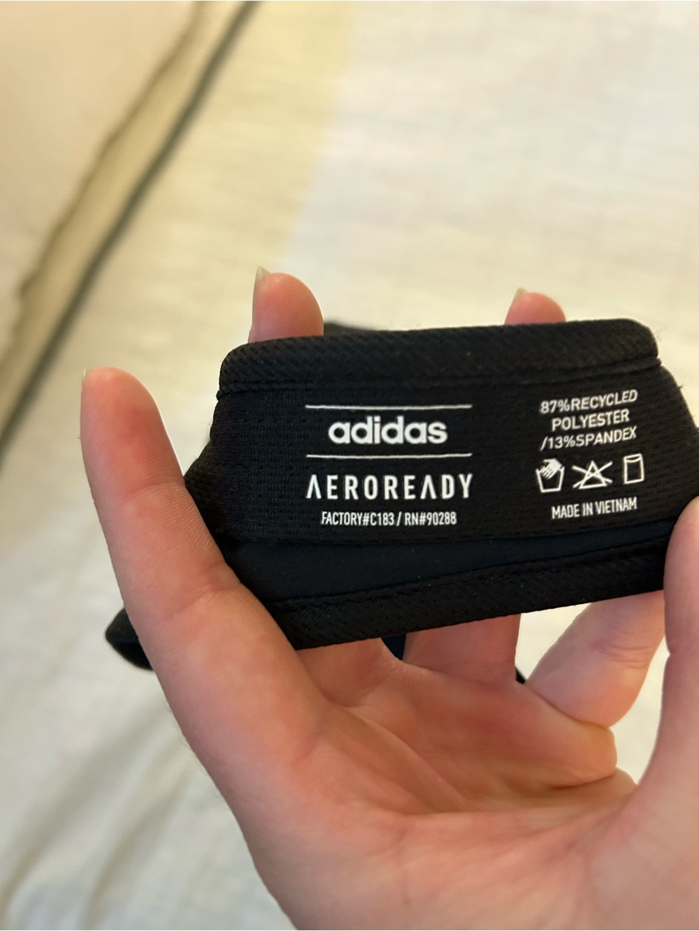 womens black adidas visor - Picture 3 of 4